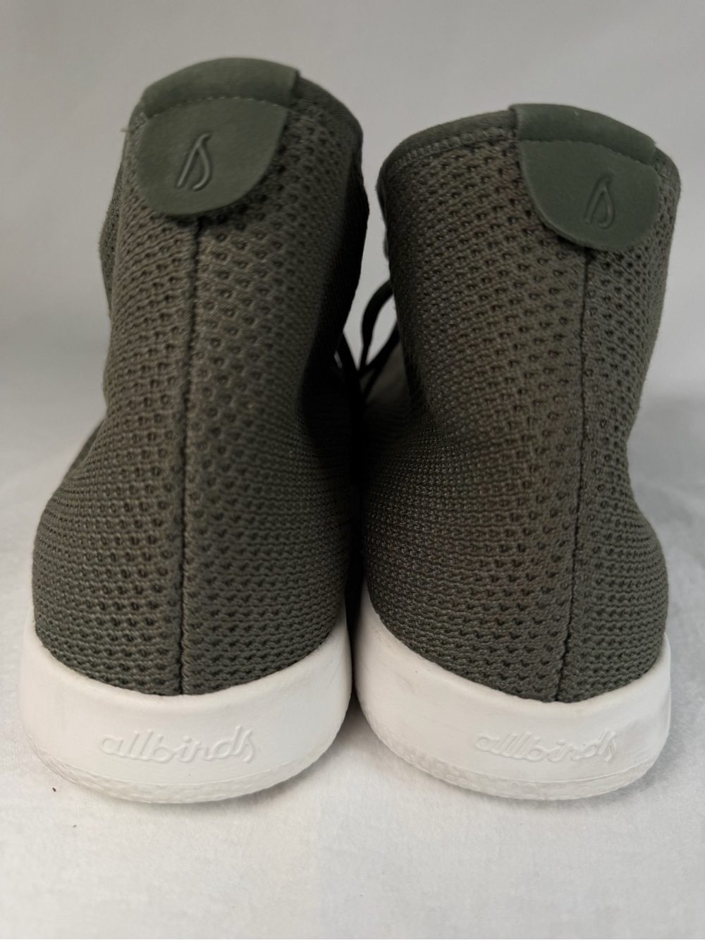 Allbirds Men's Tree Toppers High Top Sneakers Olive Green Size 11 - Picture 6 of 9
